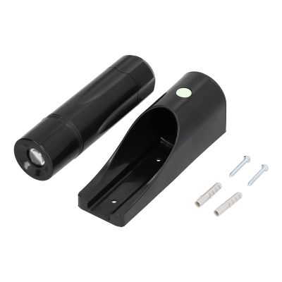 Gsycle LED Wall Mounted Flashlight, Low Energy Consumption Small Portable Emergency Light Flashlight Wall Mount Holder for Hotel Outdoor