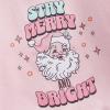 Aifawile Toddler Kids Baby Girl Christmas Outfits Santa Print Crewneck Sweatshirt Tops Tutu Skirts Set Fall Winter Clothes (06- Santa Pink, 3-4 Years) view 4