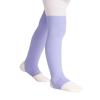 Avrigirl Lavender Toddler Girls Ballet Stirrup Socks Knitted Leg Warmer Athletic Legsleeve for Training Warm up, Above Knee Length view 1