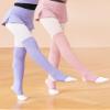 Avrigirl Lavender Toddler Girls Ballet Stirrup Socks Knitted Leg Warmer Athletic Legsleeve for Training Warm up, Above Knee Length view 4