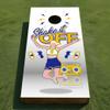 Adesiivo Studio Shake It Off Cornhole Board Wraps - Custom Stickers for Outdoor Games - Cheer and Play with The Players Gonna Play Vibe!, Dance, Can't Stop Won't Stop Grooving, Cheer Spirit view 1