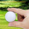 equlup LED Golf Ball, 1 PCS Night Golf Ball Rubber Electronic Golf Ball 5 to 8min Lighted Golf Ball for Dark Night Sport Practice Training (Pink) view 3