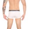 Cerahome Men's Underwear Separated Pouch Modal Boxer Briefs Elephant Nose Turnks Tagless Boxers (US, Alpha, XX-Large, Regular, Regular, Black+White+Blue) view 3