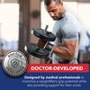 Doctor-Developed Gym Wrist Wraps, wrist compression brace for Workout, weightlifting straps, wrist wraps for weightlifting for Wrist Support, lifting straps gym for Men Women (Black&White) view 2