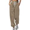 Sweat Pants for Womens Cinch Bottom High Waisted Athletic Joggers Casual Baggy Drawstring Fleece Running Sweatpants