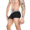 Cerahome Men's Underwear Separated Pouch Modal Boxer Briefs Elephant Nose Turnks Tagless Boxers (US, Alpha, XX-Large, Regular, Regular, Black*3) view 2