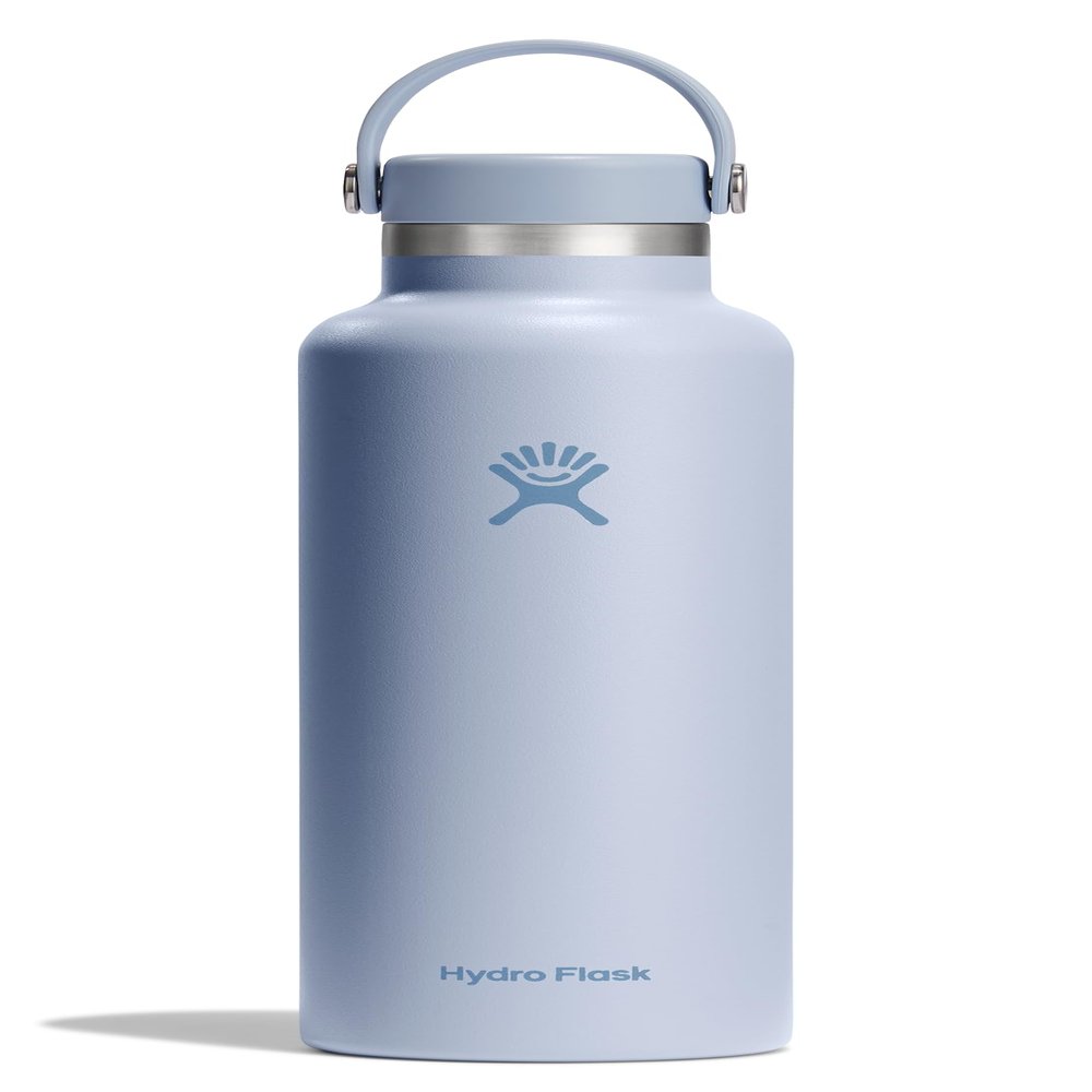 Hydro Flask Water Bottle - Insulated Stainless Steel - Non Spill, Leakproof in 24 Oz Surf Blue