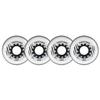Player's Choice Indoor Roller Hockey Wheels 68mm Ginos 74A 4-Pack view 1