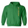 CornBorn LSU Tigers Sweatshirt - Hooded Fleece Vertical Louisiana State University Tigers - Light Green - Small view 1