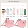 Crossbody Bag Purse for Stanley Cup Bag 2025 New Outdoor Portable Water Bottle Holder with Adjustable Shoulder Strap (Black) view 4