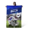 Northwest NFL Buffalo Bills Wall Hanging Tapestry Officially Licensed Midfield Sports Backdrop Polyester Wall Art Poster Room Banner Decor 40 x 57 Inches view 2