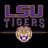 CornBorn LSU Tigers - Hooded Fleece LSU Tigers 3-Stripe - Black - 5X view 3