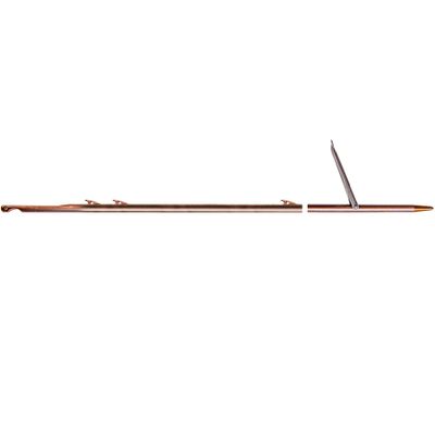 Mares SLG Fin Shaft 6.5mm (423267) - Tahitian Steel Finned Spearfishing Equipment for Strike Speargun, 155 cm