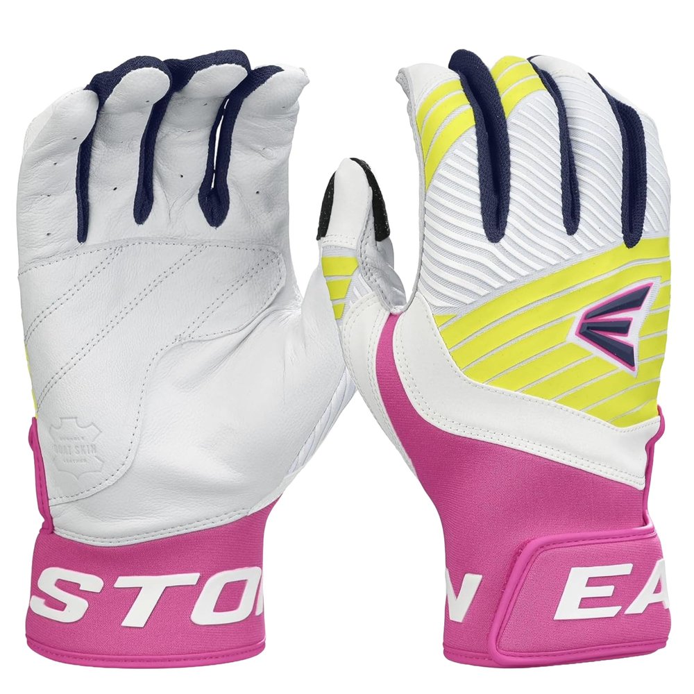 Easton | Youth Walk-Off ETHOS Baseball Batting Gloves | Eighties | Large