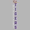 CornBorn LSU Jogger Sweatpants - Premium Fleece Vert Louisiana State University Tigers - Gray - XL view 2