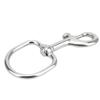 Lobster Claw Clasps, Lobster Clasp Without Burrs Stainless Steel D Ring Lanyard Clips for Diving view 1