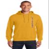 CornBorn LSU Tigers Hoodie - Sweatshirt Vert Louisiana State University Tigers - Gold - 3X view 3