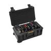 Pelican Vault v525 Pistol Case (Hard Shell) - 7 Pistol and 21 Magazine - Vertical Pre-Cut Foam Handgun Case (Black) view 2