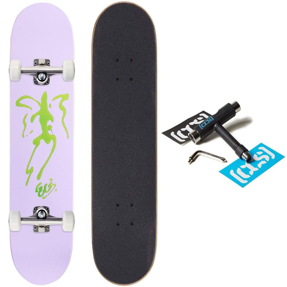 [CCS] Ink Angel Skateboard Complete - Pink - 7.50"