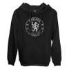 1863FC Chelsea FC Mono Badge Fleece Pullover Hoodie - Black (US, Alpha, Medium, Regular, Regular, Black) view 1