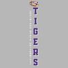 CornBorn LSU Women's Apparel - Premium Tri-Blend Tshirt Vert Louisiana State University Tigers - Gray - 3X view 2
