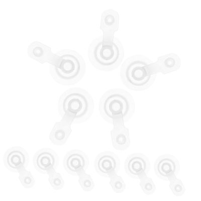 TOGEVAL 20pcs Inflatable Air Nozzle for Swimming Toy Inflator Nozzles Compatible Pumps Easy to to Use