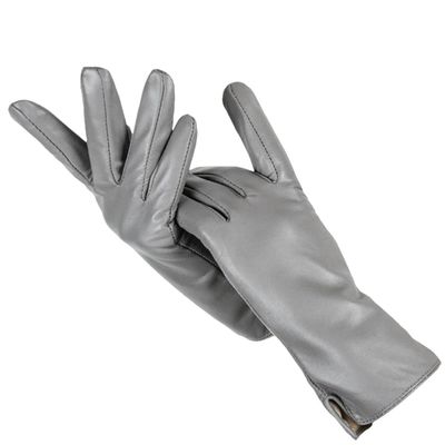 Dcvmvmn Women Simple Leather Gloves Sheepskin Gloves Women's Winter Warm Mittens