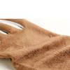 Dcvmvmn Women Simple Leather Gloves Sheepskin Gloves Women's Winter Warm Mittens view 2