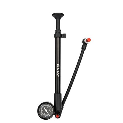 FAPAO Bike Shock Pump with Gauge 300PSI High Pressure Air Pump Schrader Valve for Front Fork & Rear Suspension