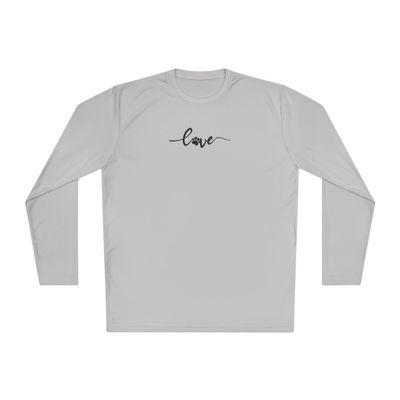 Unisex UV Protection Rash Guard Long-Sleeve T-Shirt by TSmartArt Silver