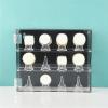 Acrylics Sports Rings Display Stand Slots Championship Rings Holder Wall Mounted Storage Case With Protective Designs view 4