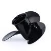 CAPTAIN Propeller 11.6 x 14 Upgrade Aluminum Prop fit BRP Evinrude Johnson OMC Stern Drive 40HP-50HP Outboard, 3 Blade, 13 Spline Tooth, RH view 1