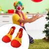 Festive Clown Shoes for Adults - Fun Party Costume, Black and White Clown Shoes for Halloween Costume Accessories, Birthday Costume Outfit, C view 3