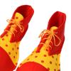 Festive Clown Shoes for Adults - Fun Party Costume, Black and White Clown Shoes for Halloween Costume Accessories, Birthday Costume Outfit, C view 4