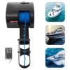 Electric Anchor Winch, 35lbs Boat Anchor Wench 12V Marine Saltwater Anchor Windlass Kit with Wireless Remote Control &100FT Nylon Rope, Heavy Duty Towing Winches Boat Trailer Winch For 24ft Long Boats view 2