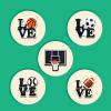 23Pcs Sports Shoe Charms, Sports Charms Pack for Shoe Decoration view 3