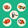 23Pcs Sports Shoe Charms, Sports Charms Pack for Shoe Decoration view 4