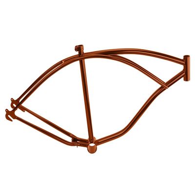 Lowrider Bike 26 Beach Cruisers Frame Brown.