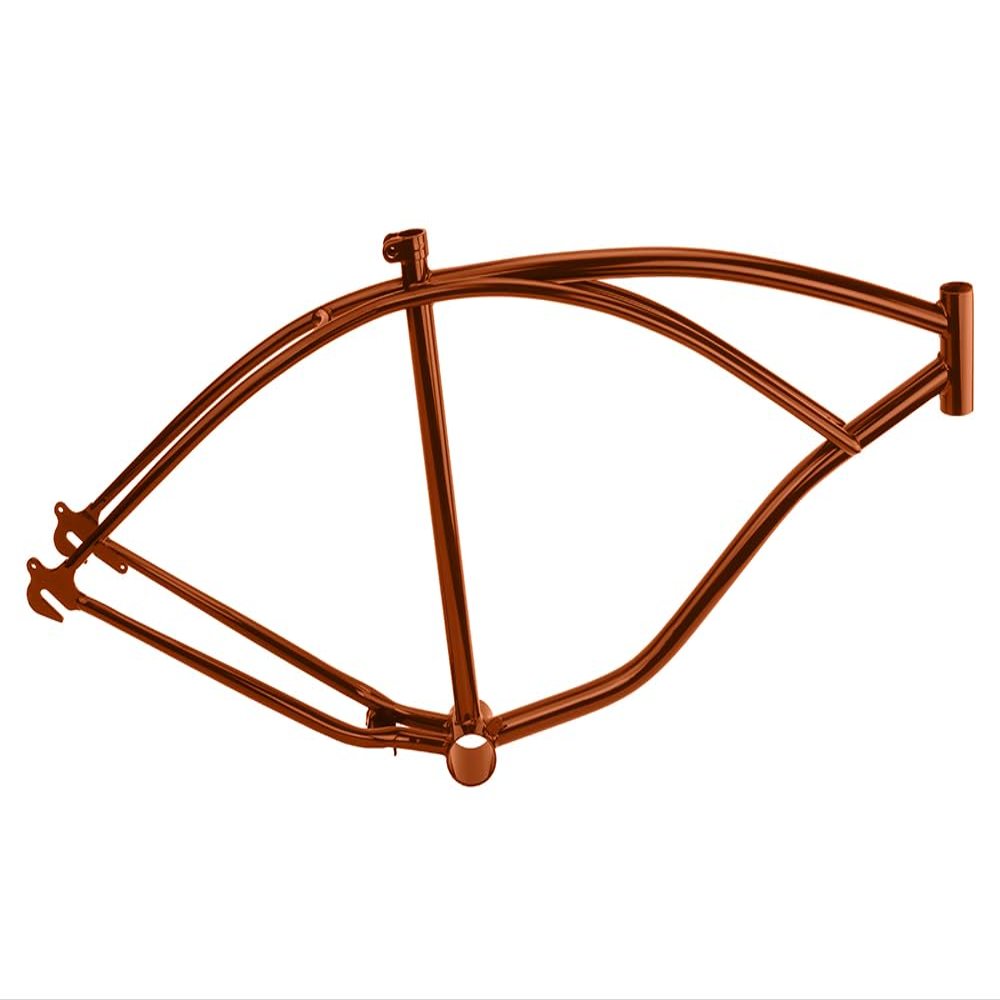 Lowrider Bike 26 Beach Cruisers Frame Brown.