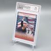 Trump Trading Card - Donald Trump Collectibles with Acrylic Base, Assasination Attempt, GEM Mint 10 Rated, 2024 MAGA Political Memorabilia Gifts (Card with Base) view 1