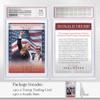 Trump Trading Card - Donald Trump Collectibles with Acrylic Base, Assasination Attempt, GEM Mint 10 Rated, 2024 MAGA Political Memorabilia Gifts (Card with Base) view 3