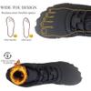 Giltpeak Waterproof Winter Barefoot Shoes, Comfort Boots Pro Non-Slip Waterproof Winter, Mens Womens Winter Barefoot(Q-Blue,Women15/Men13) view 3