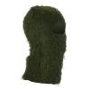 PATIKIL Distressed Balaclava Ski Mask, Balaclava Camo Knitted Face Mask Windproof Full Face Cover for Women Men Outdoor Sports, Olive Green view 1