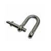 DBMIMPORTERS 5 PC Stainless Steel 3/8" DEE Shackle D Paracord Anchor Rigging Marine Boat SS view 4