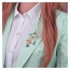 GTEFSWS Brooches Brooch Brooch Pearl Pendant Pin Pin Hanger Pendant Brooch Christmas Badge Cute Snowman Brooch Brooch Pins Pin for Women Fashion view 4