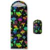 AILONEN Cute Colorful Mushroom Camping Sleeping Bags,Lightweight,Waterproof,3 Season Warm & Cool Weather,Cartoon Mushroom Sleeping Bags for Kids Boys Girls Adults,Traveling,and Outdoors view 1