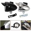 Vintage Bike Headlight Chrome Vintage Lamp Retro Style Bike LED Headlight Night Riding Safety Front Headlight(Silver) view 4