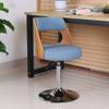Dining Chair Modern Dressing Chair for Makeup Room, Dormitory Computer Chair, Adjustable Rotary Gas Lift Chair Lift Home Hotel Office Checkout Counter Barstool Cafe Dining Chair view 4