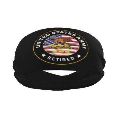 Piguncle 10th Cavalry Regiment Vietnam Service Combat Retired Sports Sweatband Defense Zone: Premium Quality Headbands for Active Lifestyles