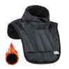 mjmoto Winter Thermal Neck Scarf - Motorcycle Face Mask and Windproof Cycling Balaclava for Men and Women - Waterproof Chest Neck Warmer with Full Face Coverage and Breathable Fabric (Black-Short) view 1